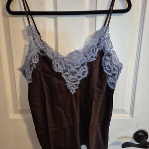 A.L.C. Hana Lace Trim Top